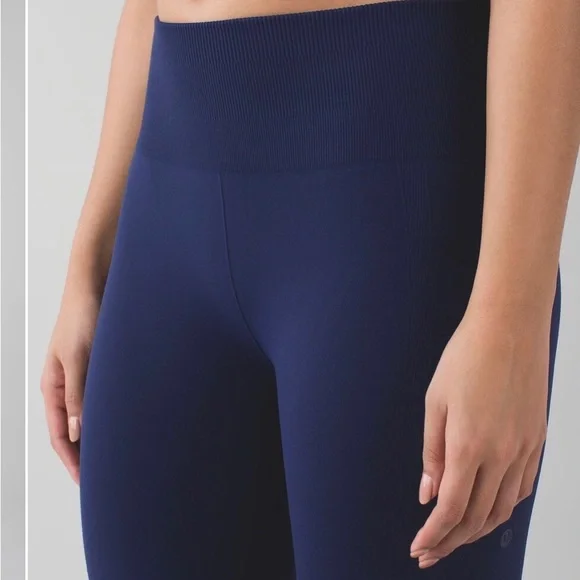 Lululemon Flow & Go Crop" Hero Blue - Picture 3 of 16